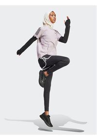 Adidas - adidas Koszulka techniczna Own The Run IN1595 Fioletowy Regular Fit. Kolor: fioletowy. Materiał: syntetyk. Sport: bieganie #4