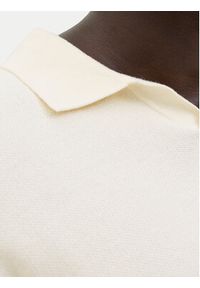 Jack & Jones Polo Norrebro 12297926 Écru Relaxed Fit. Typ kołnierza: polo. Kolor: kremowy. Materiał: bawełna #2