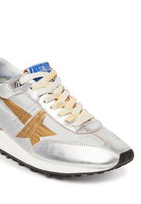 GOLDEN GOOSE Sneakersy Running Marathon M77 GWF00683.F005490.70138 Srebrny. Kolor: srebrny. Materiał: skóra. Sport: bieganie