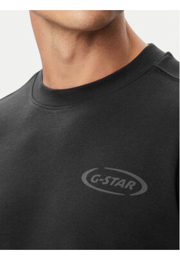 G-Star RAW - G-Star Raw T-Shirt 90s Logo D28921-D976 Czarny Regular Fit. Kolor: czarny. Materiał: bawełna