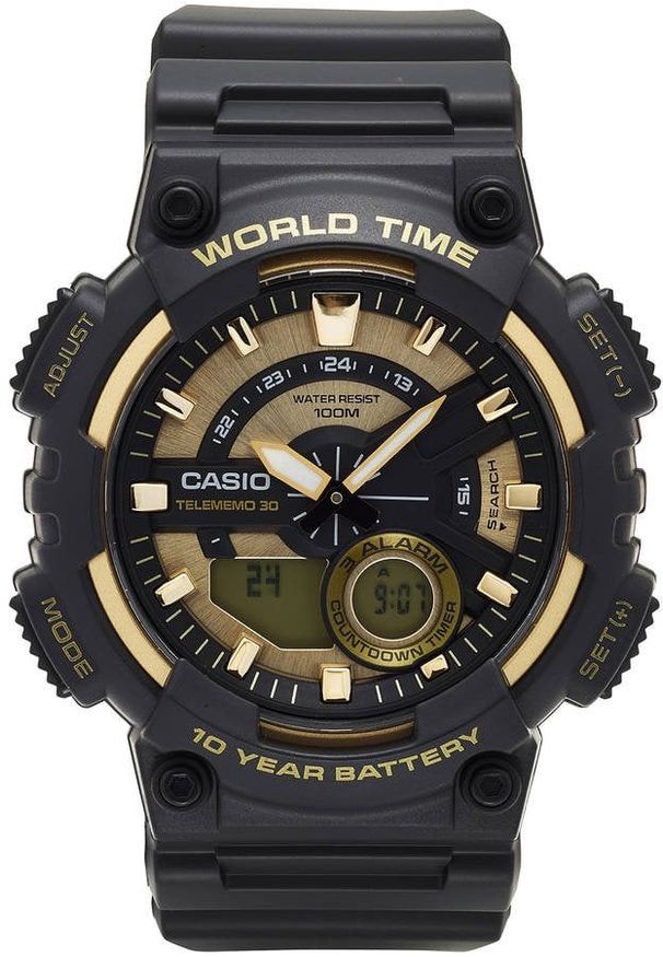 Casio - Zegarek Męski CASIO AEQ-110BW-9AVDF + BOX