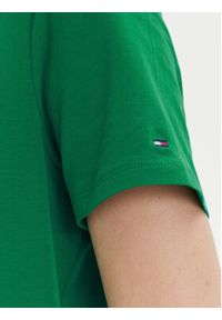 TOMMY HILFIGER - Tommy Hilfiger T-Shirt 1985 WW0WW37877 Zielony Regular Fit. Kolor: zielony. Materiał: bawełna