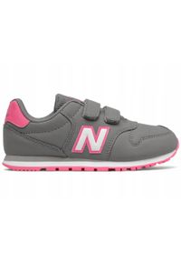 New Balance - Buty na co dzień dziecięce NEW BALANCE 500 na rzepy. Okazja: na co dzień. Zapięcie: rzepy. Kolor: szary