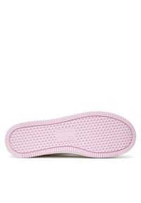 Tommy Jeans Sneakersy Tjw Flatform Patent Sneaker EN0EN02864 Écru. Materiał: skóra #5