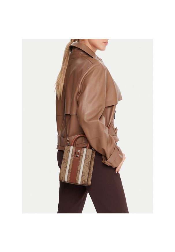 Torebka Guess. Kolor: beżowy