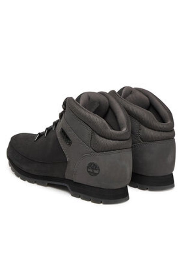 Timberland Trekkingi Euro Sprint Mid A1KAC Czarny. Kolor: czarny. Materiał: zamsz, skóra. Sport: bieganie, turystyka piesza