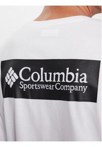 columbia - Columbia T-Shirt North Cascades™ Short Sleeve Tee Biały Regular Fit. Kolor: biały. Materiał: bawełna #5