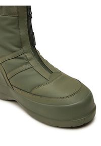 Moon Boot Śniegowce Luna Zip Boot 80D2480010 Khaki. Kolor: brązowy. Materiał: materiał #5