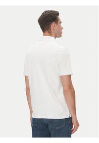 Calvin Klein Polo Supima LV04LB276G Biały Regular Fit. Typ kołnierza: polo. Kolor: biały. Materiał: bawełna #3