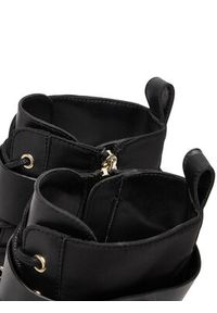 Love Moschino - LOVE MOSCHINO Botki JA24024G1NIN100A41 Czarny. Kolor: czarny. Materiał: skóra #5