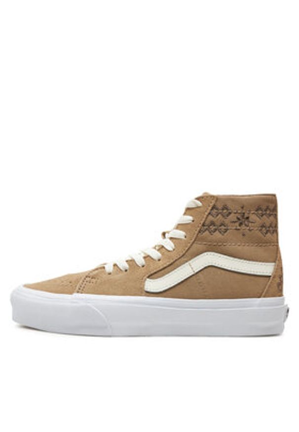Vans Tenisówki Sk8-Hi Tapered VN0009QP4MG1 Beżowy. Kolor: beżowy. Materiał: materiał
