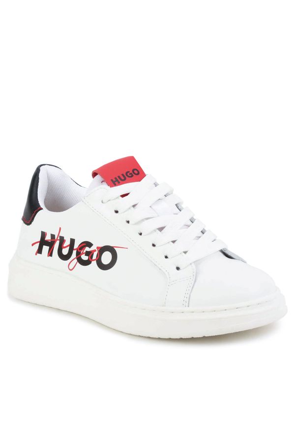 Sneakersy Hugo G29008 S White 10P. Kolor: biały