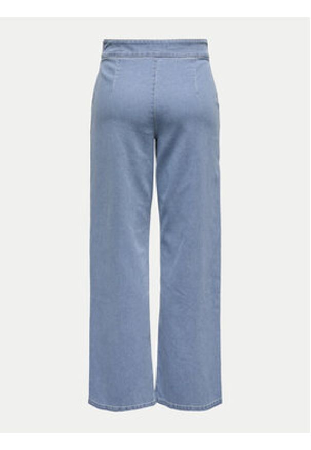 JDY Jeansy Geggo 15320844 Błękitny Wide Leg. Kolor: niebieski