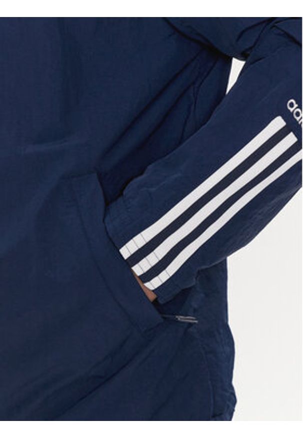 Adidas - adidas Kurtka przejściowa Reversible Polar Fleece HL9188 Granatowy Regular Fit. Kolor: niebieski. Materiał: syntetyk