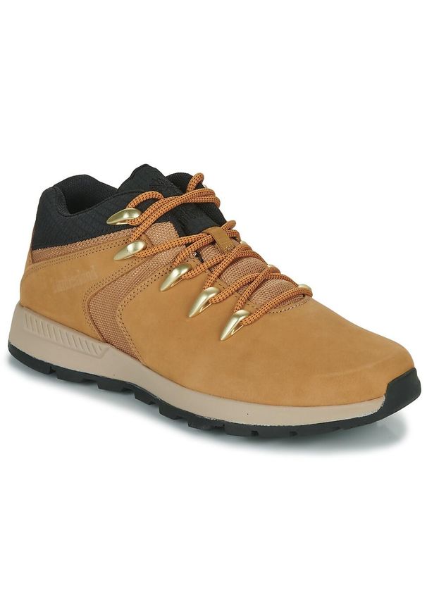 Buty do chodzenia męskie Timberland Sprint Trekker Low. Kolor: brązowy. Materiał: skóra. Szerokość cholewki: normalna. Sport: bieganie, turystyka piesza