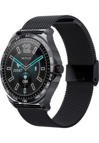 GARETT - Smartwatch Garett Sport Factory RT Czarny. Rodzaj zegarka: smartwatch. Kolor: czarny. Styl: sportowy