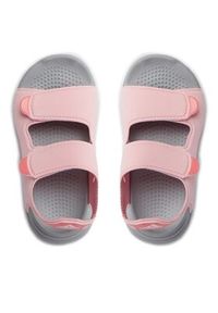 Adidas - adidas Sandały Swim Sandal C FY8937 Różowy. Kolor: różowy. Materiał: materiał #5