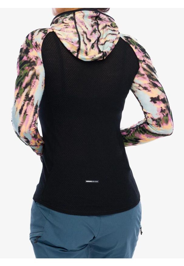 MONS ROYALE - Bluza termoaktywna damska Mons Royale Bella Tech Hood. Kolor: czarny