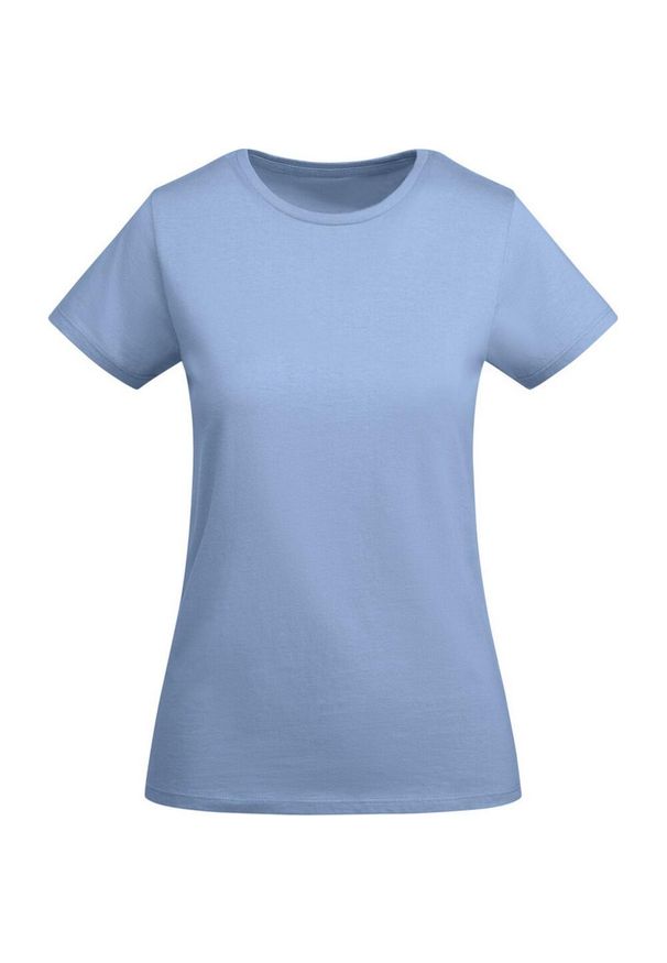 ROLY - Damska Koszulka Z Krótkim Rękawem Breda. Kolor: niebieski. Długość rękawa: krótki rękaw. Długość: krótkie. Sport: turystyka piesza