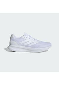 Buty damskie do biegania Adidas RUNFALCON 5. Okazja: na co dzień. Kolor: biały. Sport: turystyka piesza #1