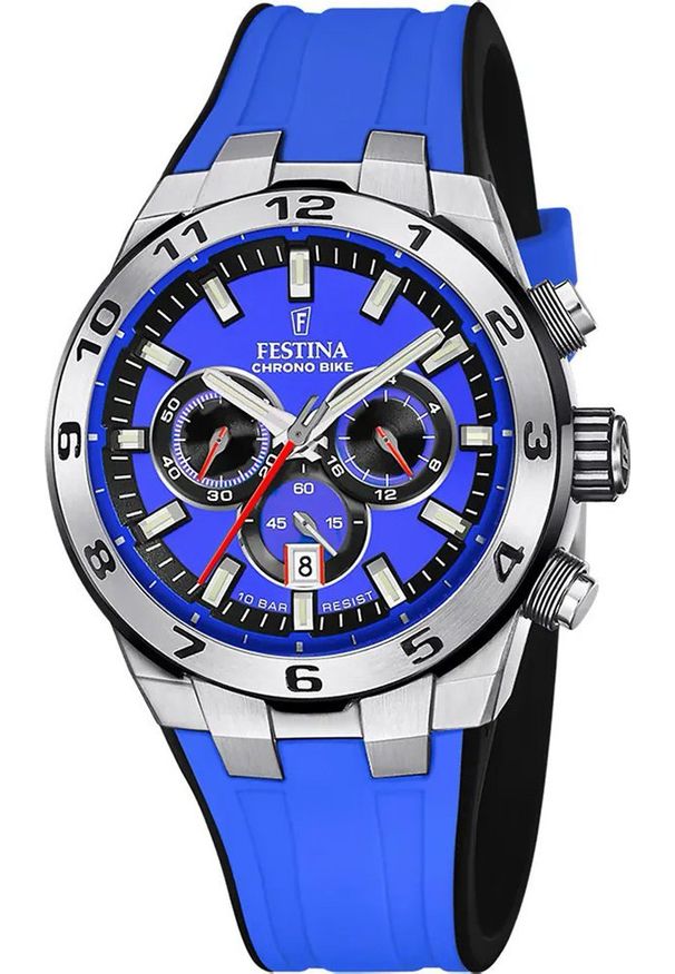 Zegarek Festina Zegarek męski Festina F20671-3 czarny. Kolor: czarny