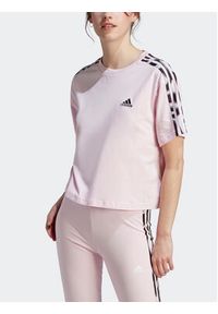 Adidas - adidas T-Shirt IL5870 Różowy Loose Fit. Kolor: różowy. Materiał: bawełna #6