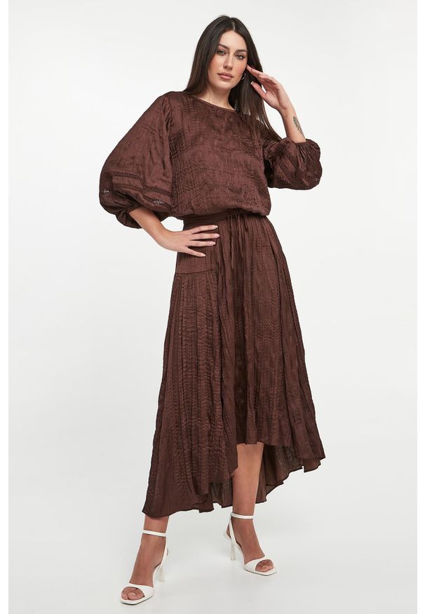 Joseph Ribkoff - Spódnica midi satynowa JOSEPH RIBKOFF. Materiał: satyna