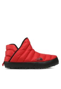 The North Face Kapcie Thermoball Traction Bootie NF0A3MKHKZ31 Czerwony. Kolor: czerwony. Materiał: materiał