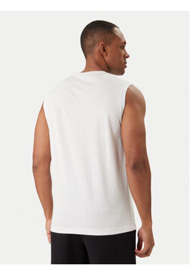 EA7 Emporio Armani Tank top 7M001306 AF10375 U0002 Biały Regular Fit. Kolor: biały. Materiał: bawełna