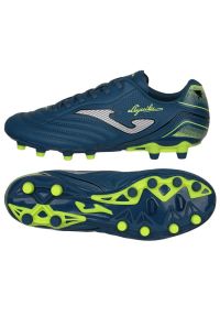 Buty Joma Aguila 2417 Fg AGUW2417FG niebieskie. Kolor: niebieski. Materiał: materiał. Szerokość cholewki: normalna. Sport: piłka nożna #2