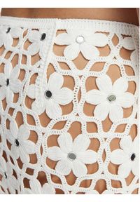 MICHAEL Michael Kors Spódnica mini MS670M4KNE Biały Regular Fit. Kolor: biały. Materiał: syntetyk #3