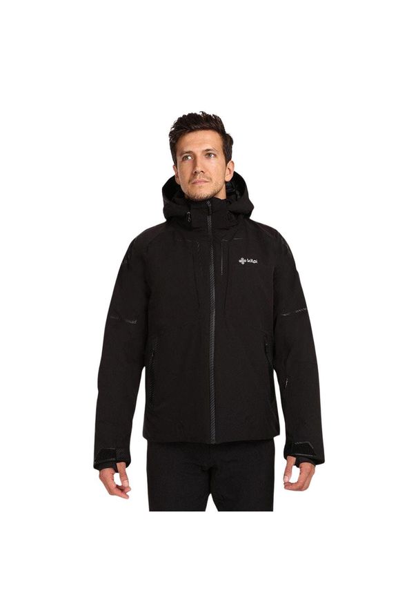 Kurtka narciarska Kilpi Turnau. Kolor: czarny. Sezon: zima. Sport: narciarstwo