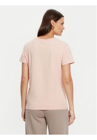 Guess T-Shirt V4YI09 J1314 Różowy Oversize. Kolor: różowy. Materiał: bawełna