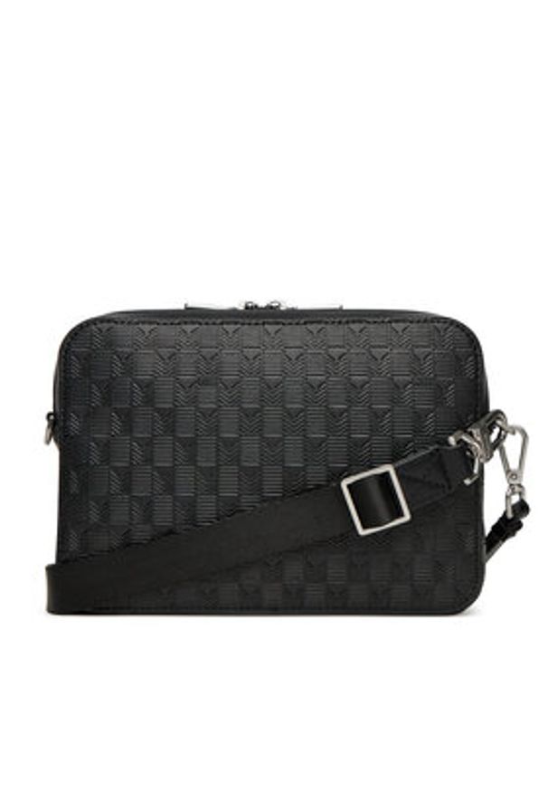 Guess Saszetka HMTODE P5229 Czarny. Kolor: czarny. Materiał: skóra