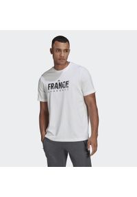 Koszulka do piłki ręcznej męska Adidas Handball Graphic. Kolor: biały. Sport: piłka ręczna
