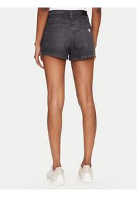 Guess Szorty jeansowe W5GD0Y D5M71 Czarny Regular Fit. Kolor: czarny. Materiał: bawełna #5