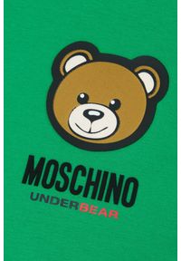 MOSCHINO Zielona męska bluza, Rozmiar L. Kolor: zielony #5