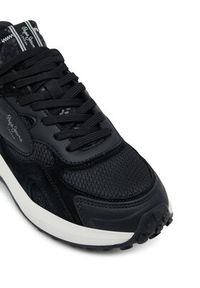 Pepe Jeans Sneakersy Winslow One PLS600012 Czarny. Kolor: czarny. Materiał: zamsz, skóra #3