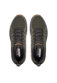 skechers - Skechers Trekkingi Switch Back-Venture Seeker 237686/GRMT Khaki. Kolor: brązowy. Materiał: materiał. Sport: turystyka piesza
