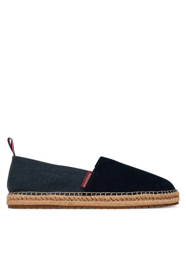 TOMMY HILFIGER - Espadryle Tommy Hilfiger. Kolor: niebieski