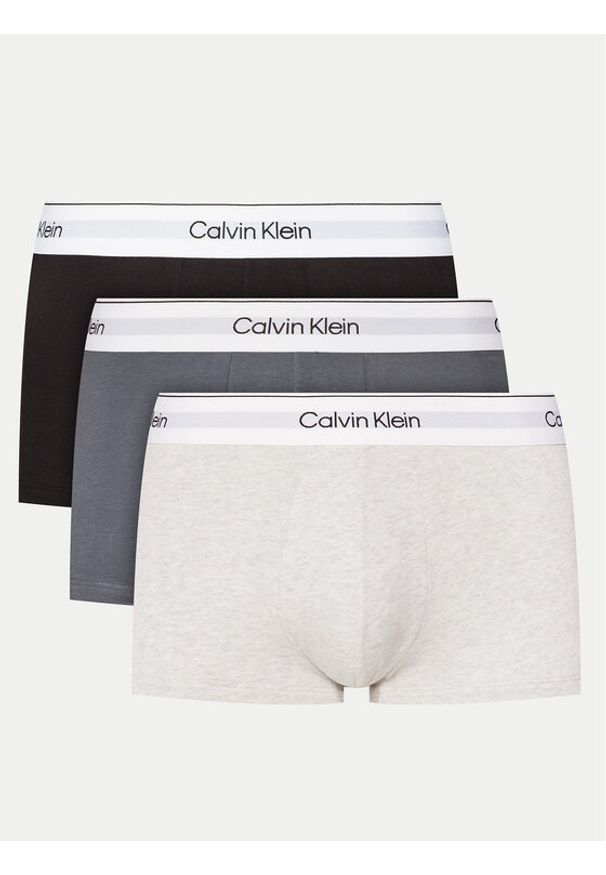 Calvin Klein Underwear Komplet 3 par bokserek 000NB3967A Kolorowy. Materiał: bawełna. Wzór: kolorowy