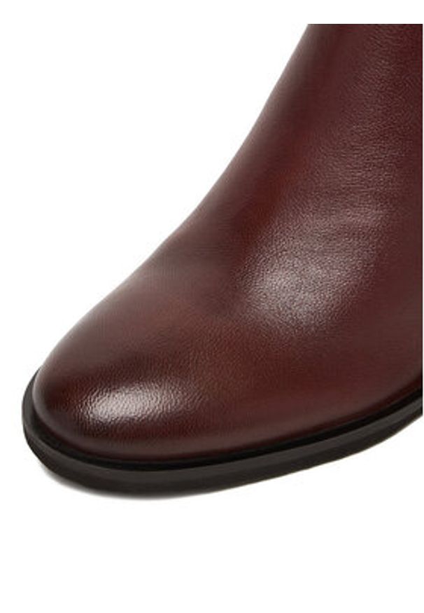 Beverly Hills Polo Club Botki CEO-WI40-MABEL-01 Bordowy. Kolor: czerwony. Materiał: skóra