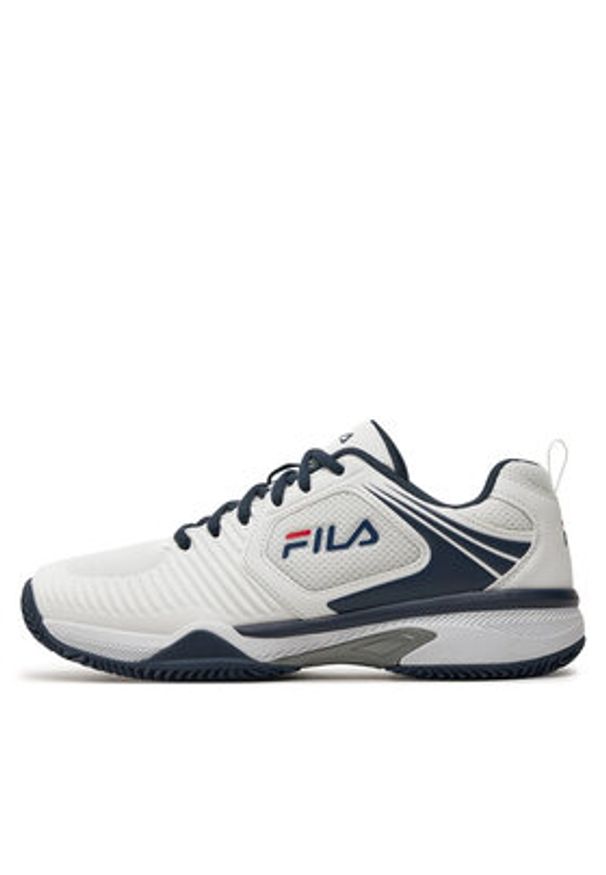 Fila Buty do tenisa Veloce Men FTM24103 Biały. Kolor: biały. Materiał: materiał. Sport: tenis
