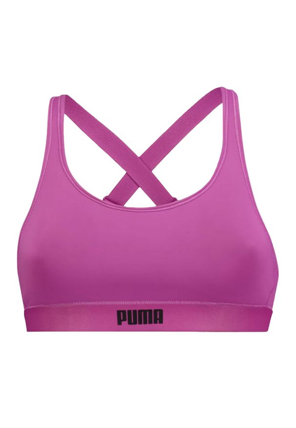 Puma - Biustonosz Sportowy Dla Pań. Kolor: fioletowy