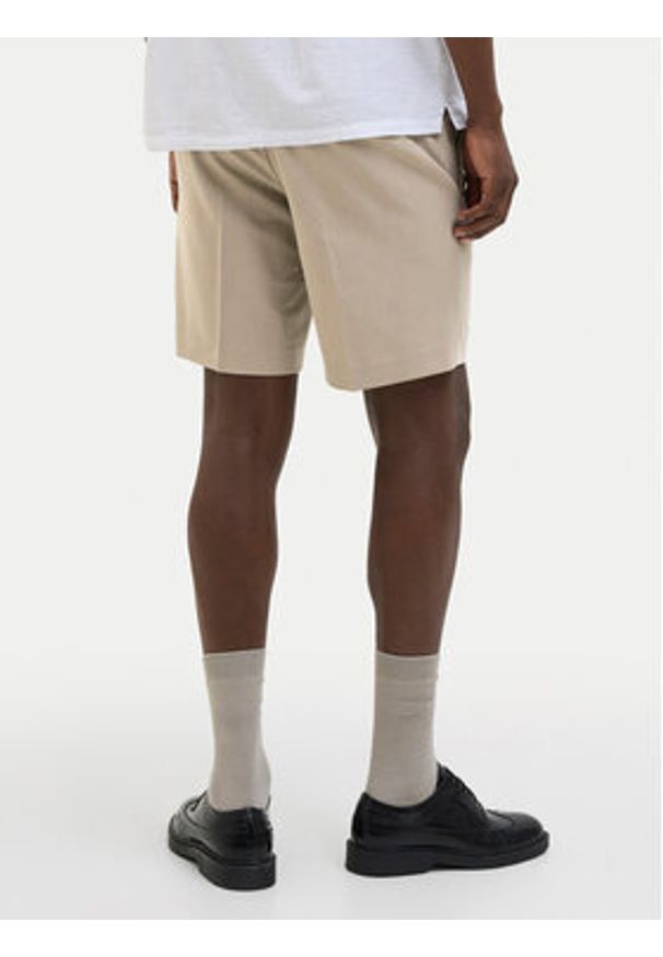 Jack & Jones Szorty materiałowe Stace 12271357 Beżowy Relaxed Fit. Kolor: beżowy. Materiał: syntetyk