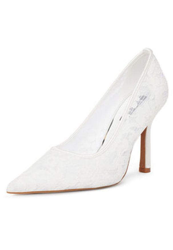 Nine West Szpilki S3S96688 Biały. Kolor: biały. Materiał: materiał. Obcas: na szpilce