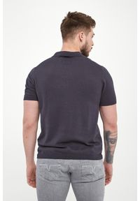 Liu Jo - Polo męskie lniane LIU JO. Typ kołnierza: polo. Materiał: len #4