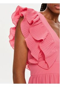 Rinascimento Sukienka koktajlowa CFC0119287003 Różowy Regular Fit. Kolor: różowy. Materiał: syntetyk. Styl: wizytowy #4