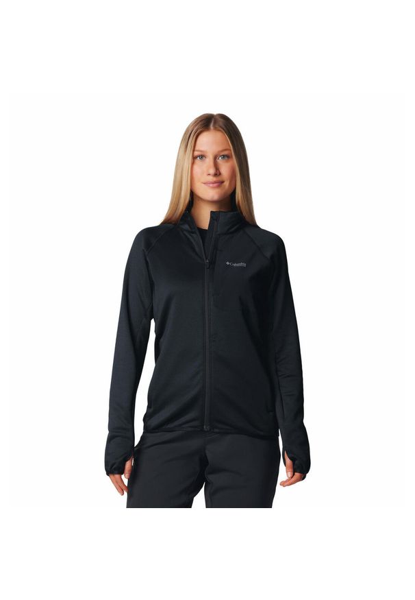 columbia - Columbia Bluza Triple Canyon 2085193010. Kolor: czarny. Materiał: polar. Sport: turystyka piesza