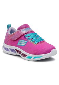 skechers - Sneakersy Skechers Gleam N'Dream 10959L/NPMT Neon/Pink/Multi. Kolor: różowy. Materiał: materiał #1